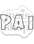 Kit Letras Mãe + Pai