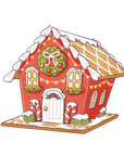 Kit Casinha de Montar Natalina com 5 cortadores