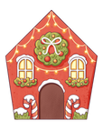 Kit Casinha de Montar Natalina com 5 cortadores