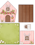 Kit Casinha de Montar Páscoa com 5 cortadores