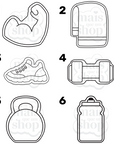 Kit Academia (vendidos separadamente)