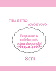 Estêncil de Bebê 3