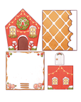 Kit Casinha de Montar Natalina com 5 cortadores