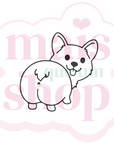 Corgi Olhando para Trás
