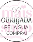 Obrigada Pela Sua Compra