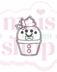 Cupcake de Ginger com Gravata