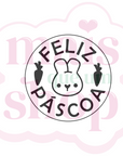 Feliz Páscoa com Cenoura