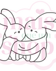 Coelhos com Cobertor