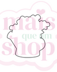 Regador com flores