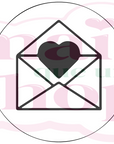 Envelope com Coração