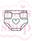 Fralda com Coração