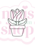 Flor no vaso