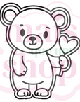 Urso Segurando Coração