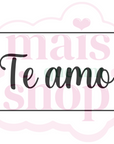 "Te Amo" em Retângulo