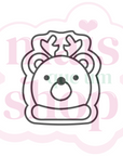 Urso com Cachecol Rosto