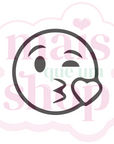 Emoji Mandando Beijinho