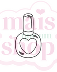 Esmalte com Coração