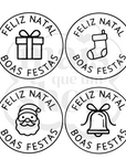 Kit Feliz Natal/Boas Festas