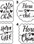 Kit Hora do Chá e Café (vendidos separadamente)