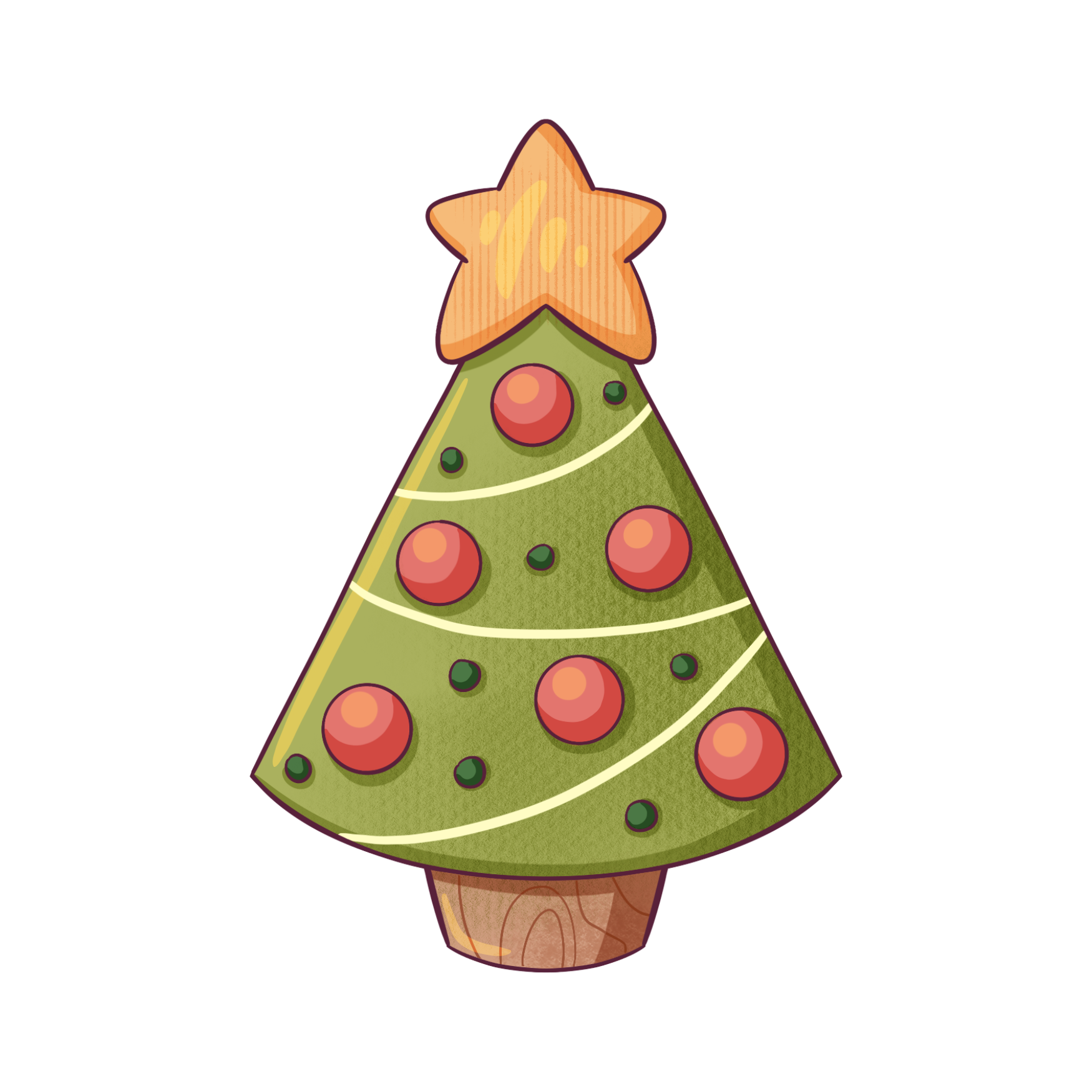 Árvore de Natal Triangular - foto 1