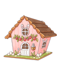 Kit Casinha de Montar Páscoa com 5 cortadores