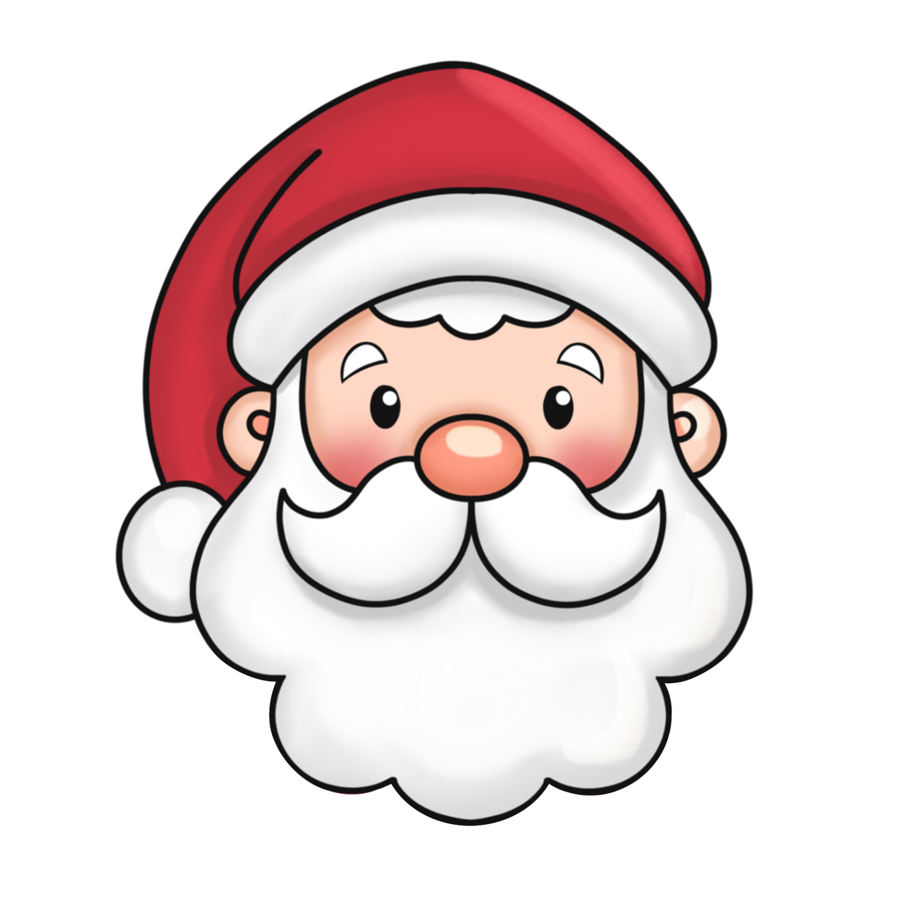 Papai Noel Rosto - foto 1