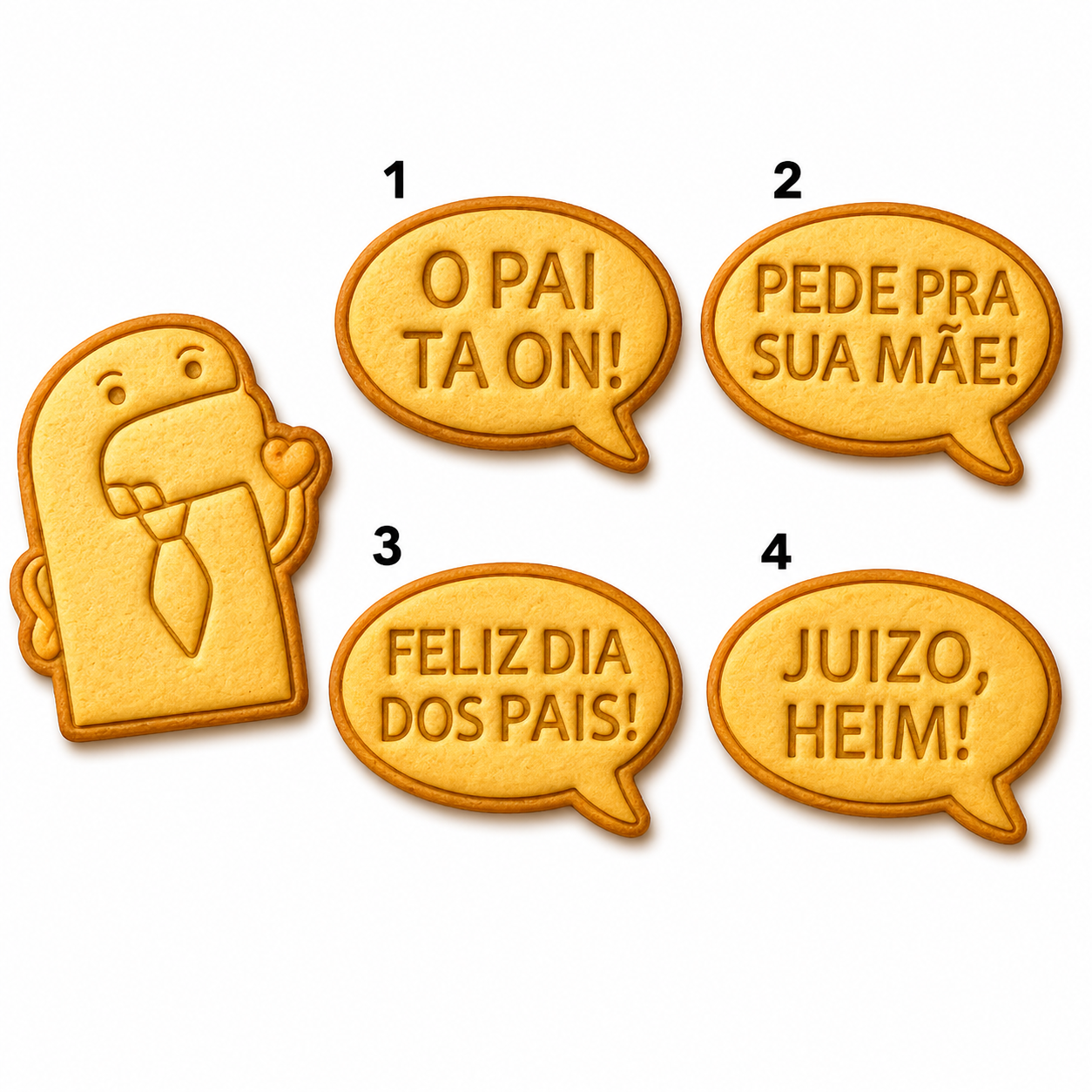 Kit Pai Flork (vendidos separadamente)