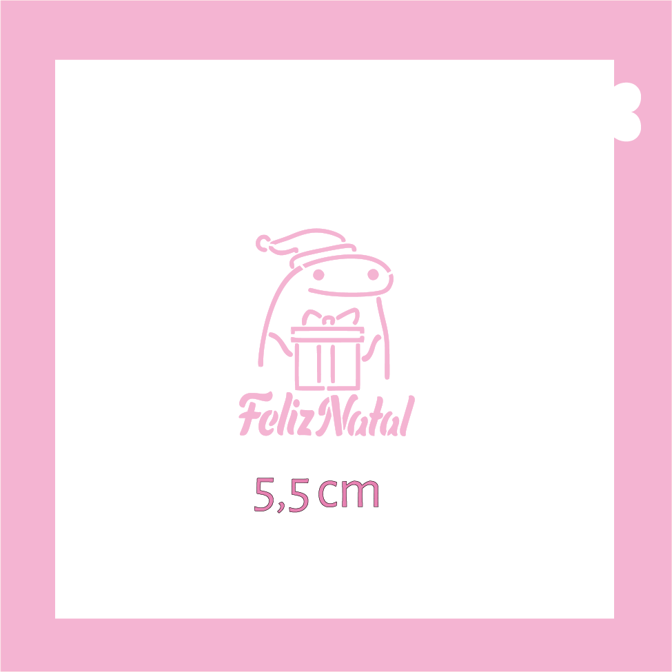 Estêncil Natalino 112