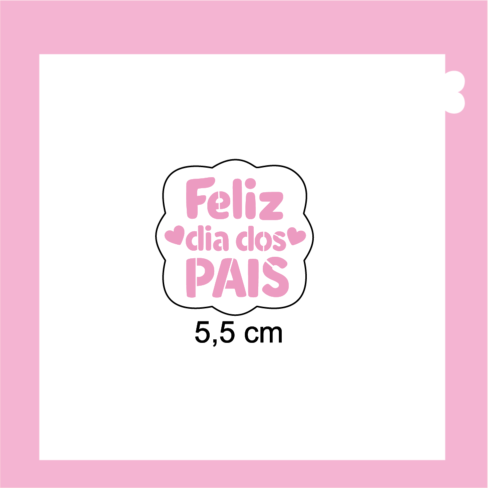 Estêncil de Dia dos Pais 46