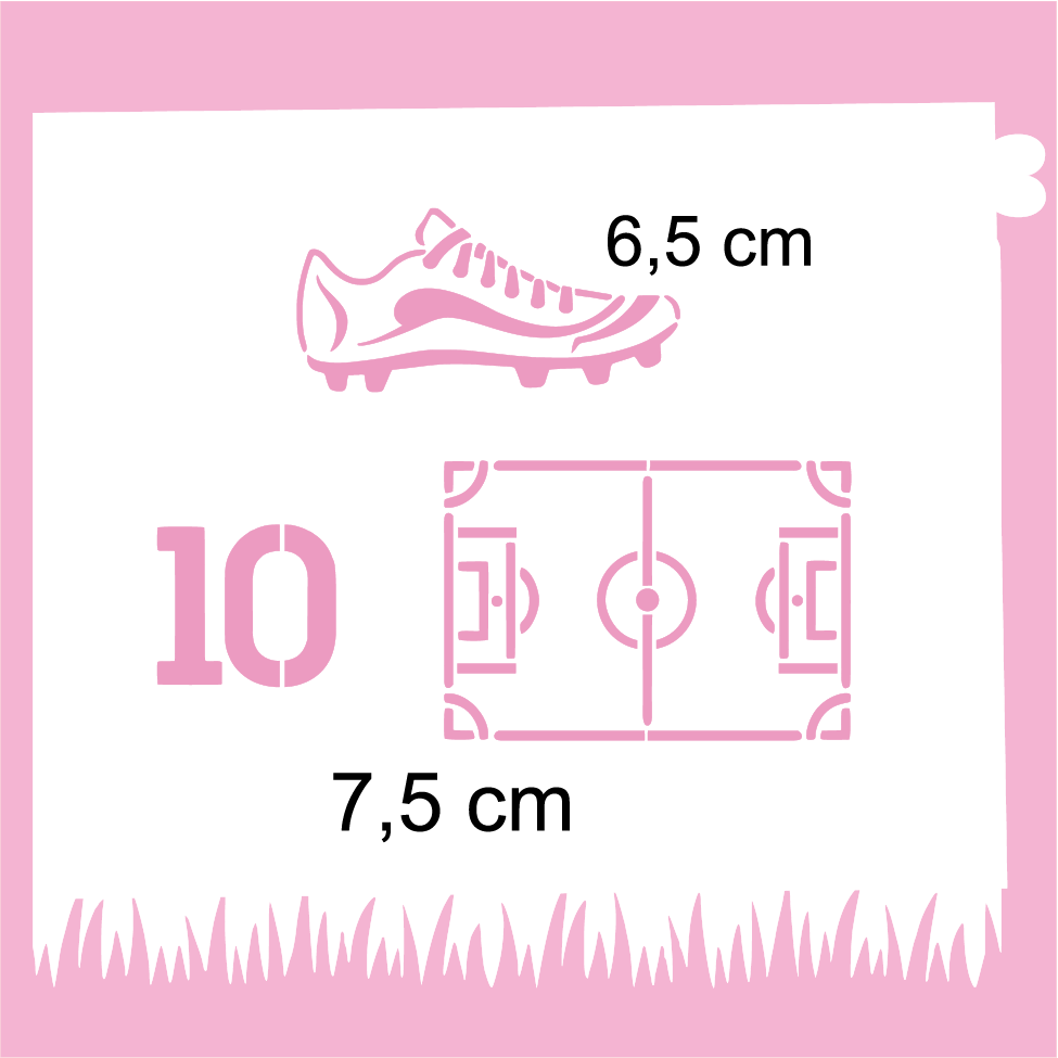 Estêncil de Esporte 12