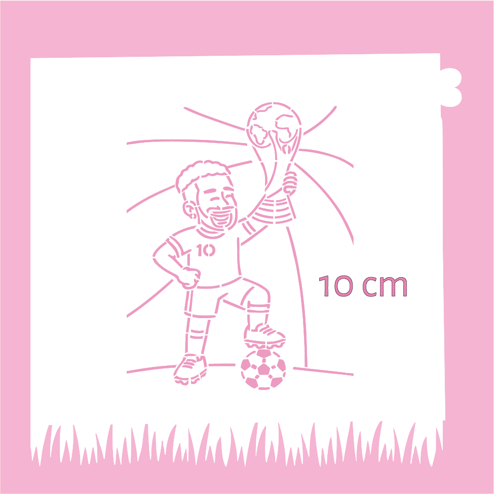 Estêncil de Esporte 13