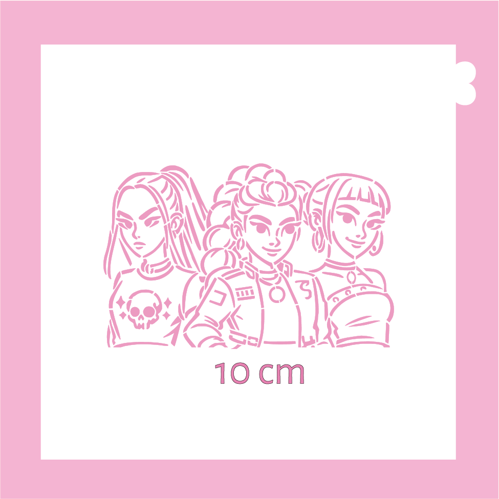 Estêncil de Personagem 83