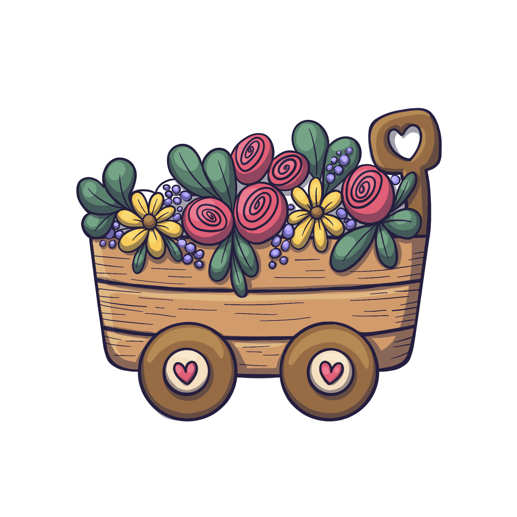 Carroça de Flores - foto 1