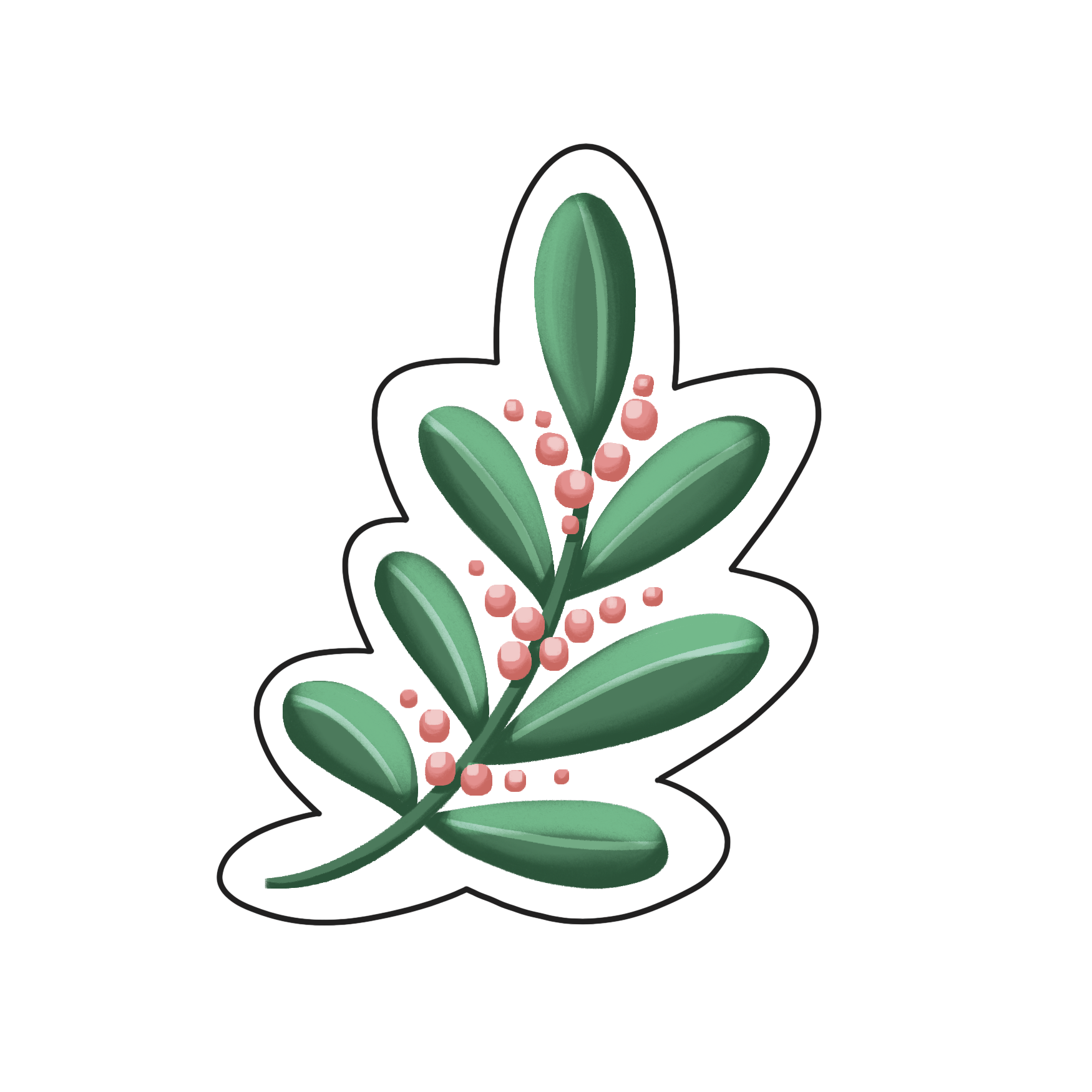 Raminho Folha - foto 1