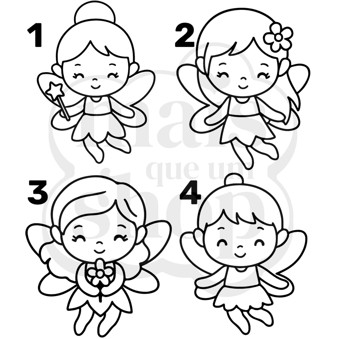 Kit Fadas (vendidos separadamente)