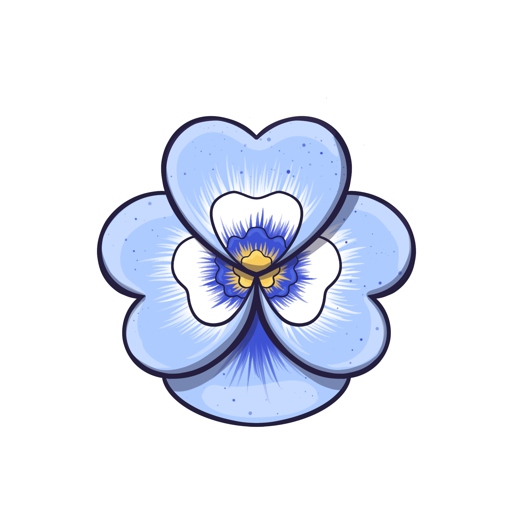 Flor Amor Perfeito - foto 1