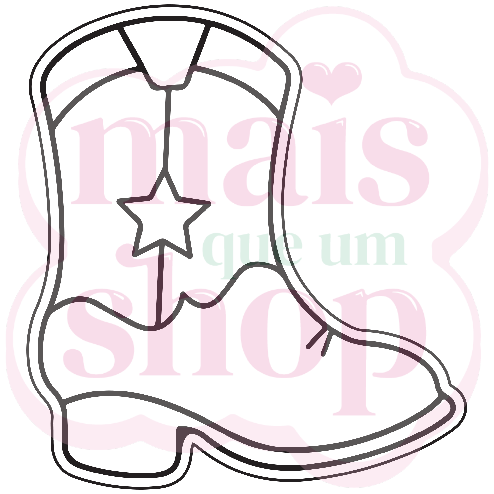 Bota de Cowgirl