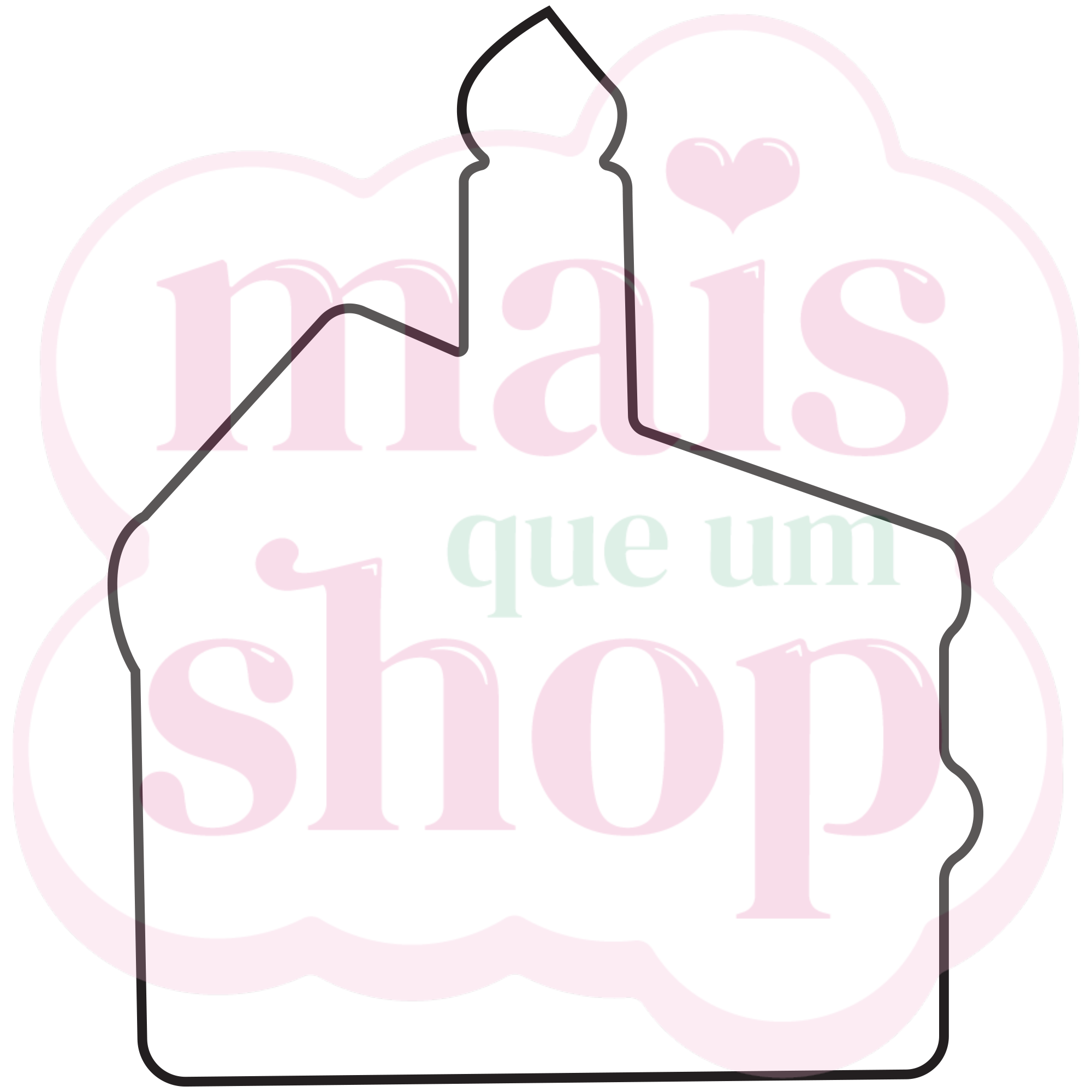 Bolo com Vela