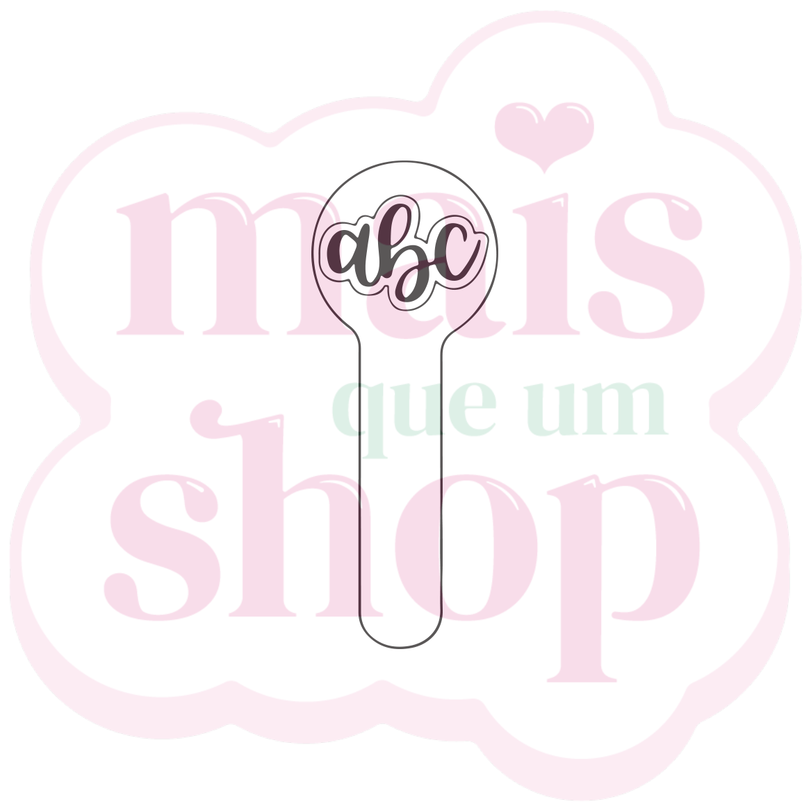 Sticker Letras abc