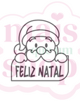 Placa Natalina Noel
