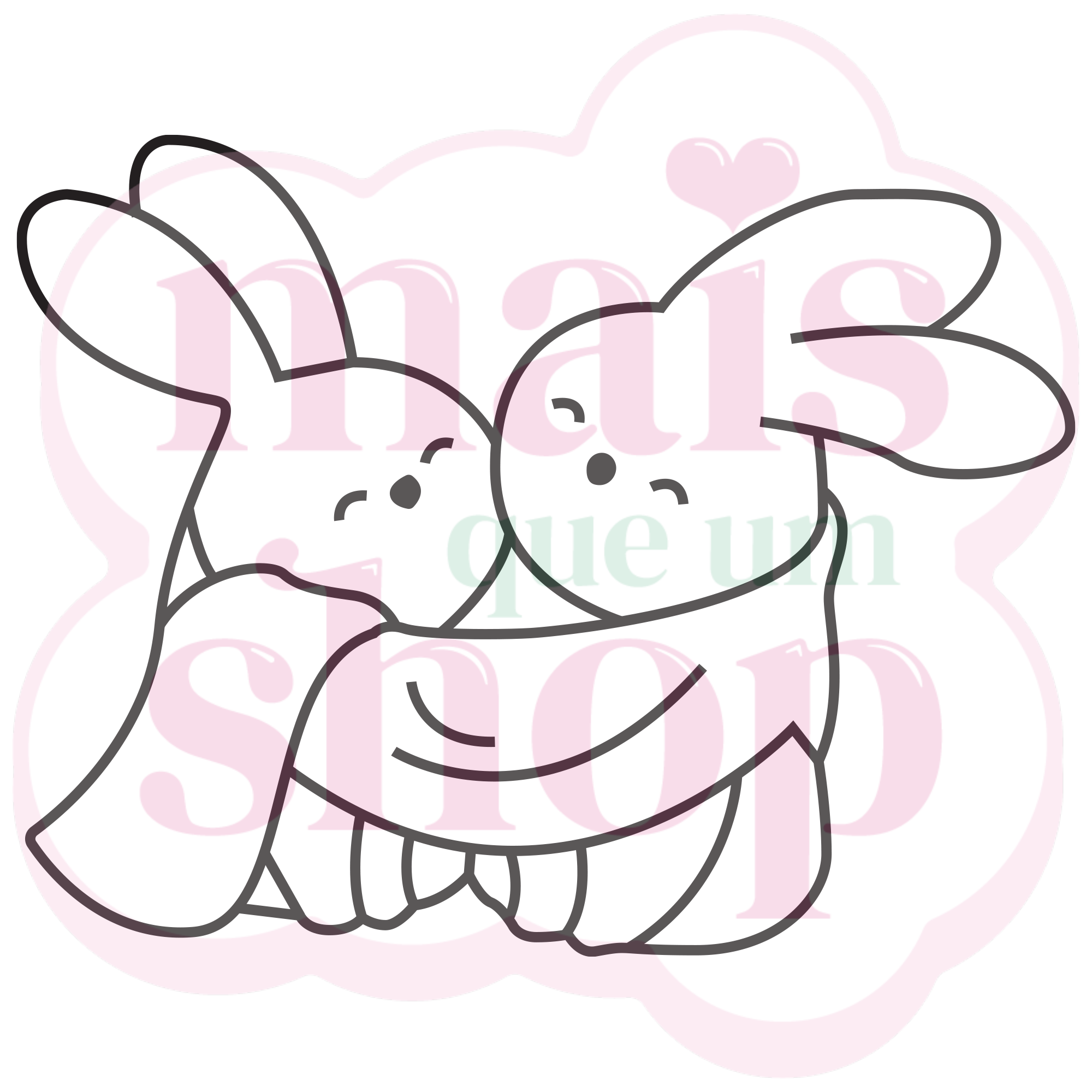 Coelhos com Cobertor