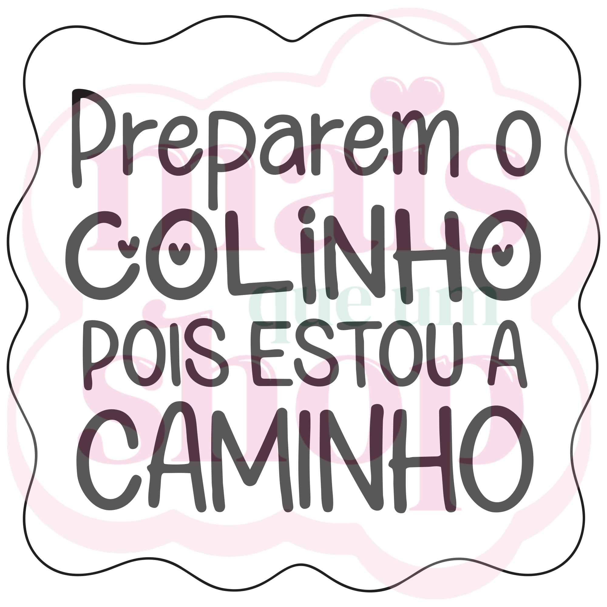 Preparem o Colinho!