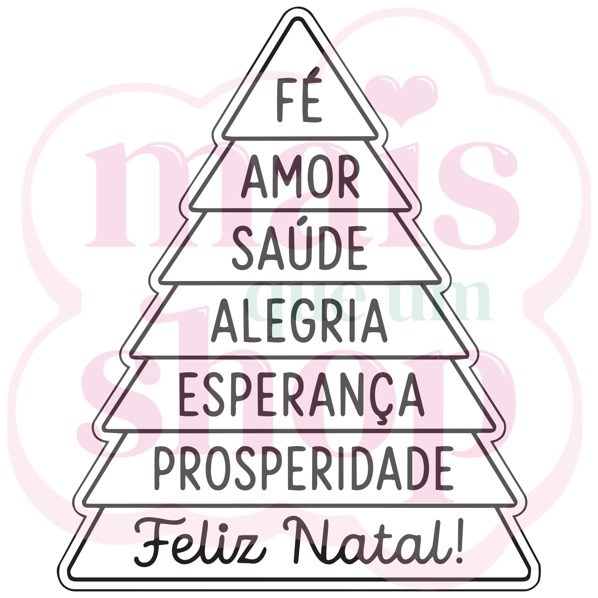 Árvore com Escritas
