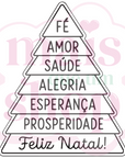 Árvore com Escritas