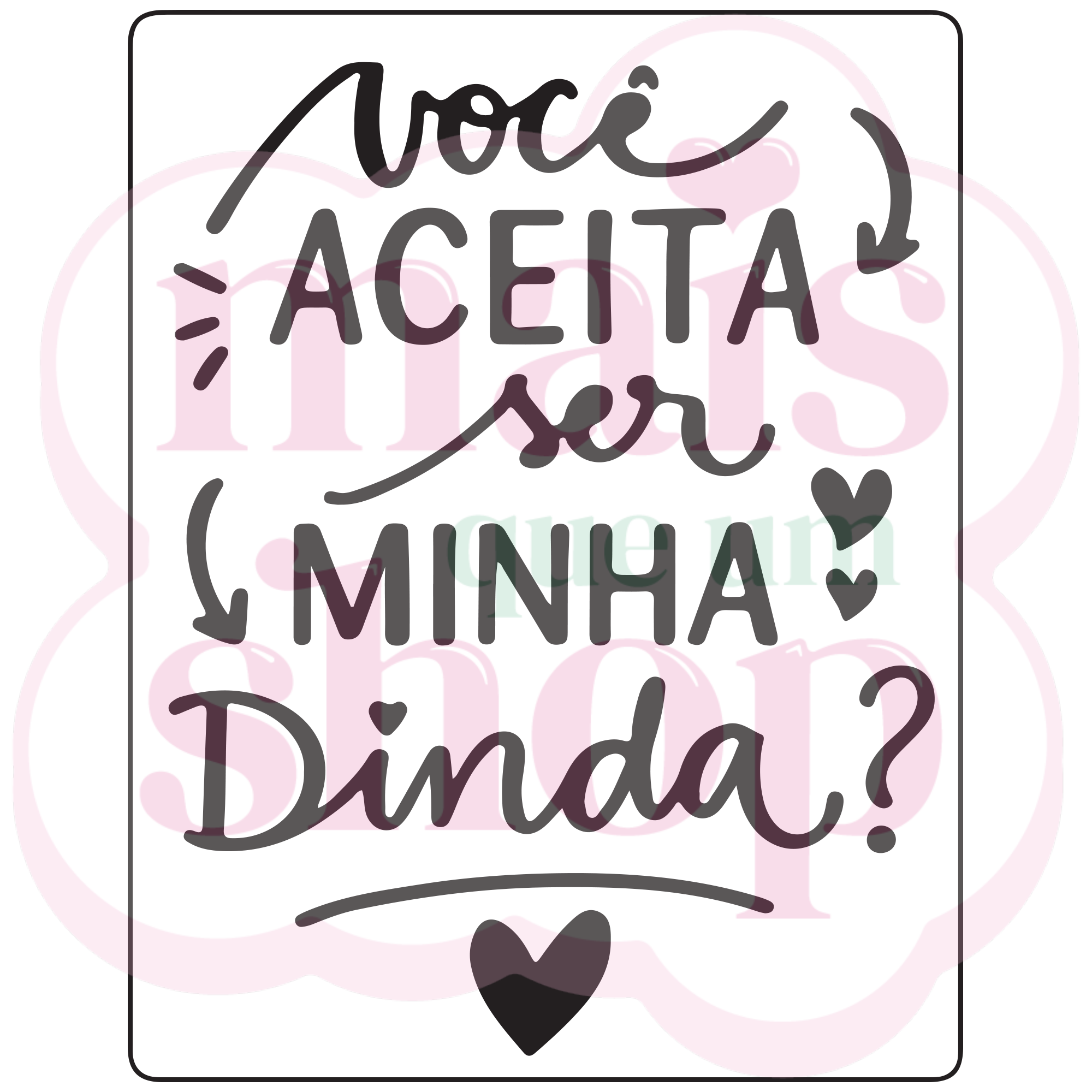Você Aceita Ser Minha Dinda?