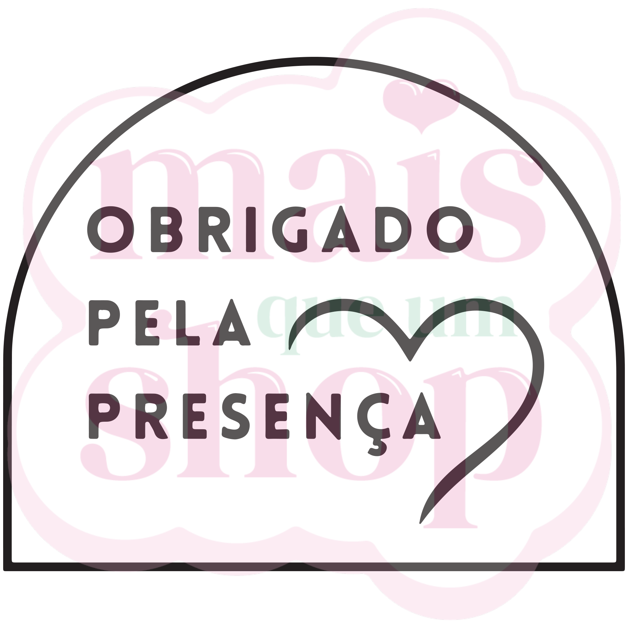 Obrigado Pela Presença!