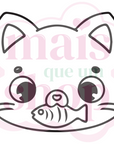 Gato comendo Peixe