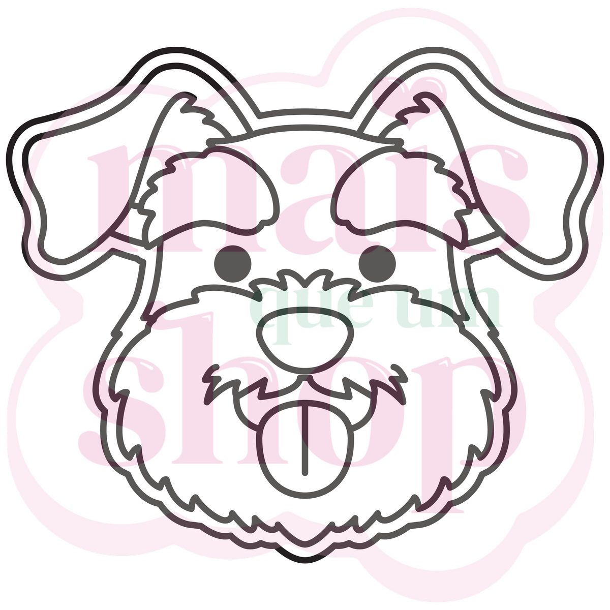 Schnauzer Rosto
