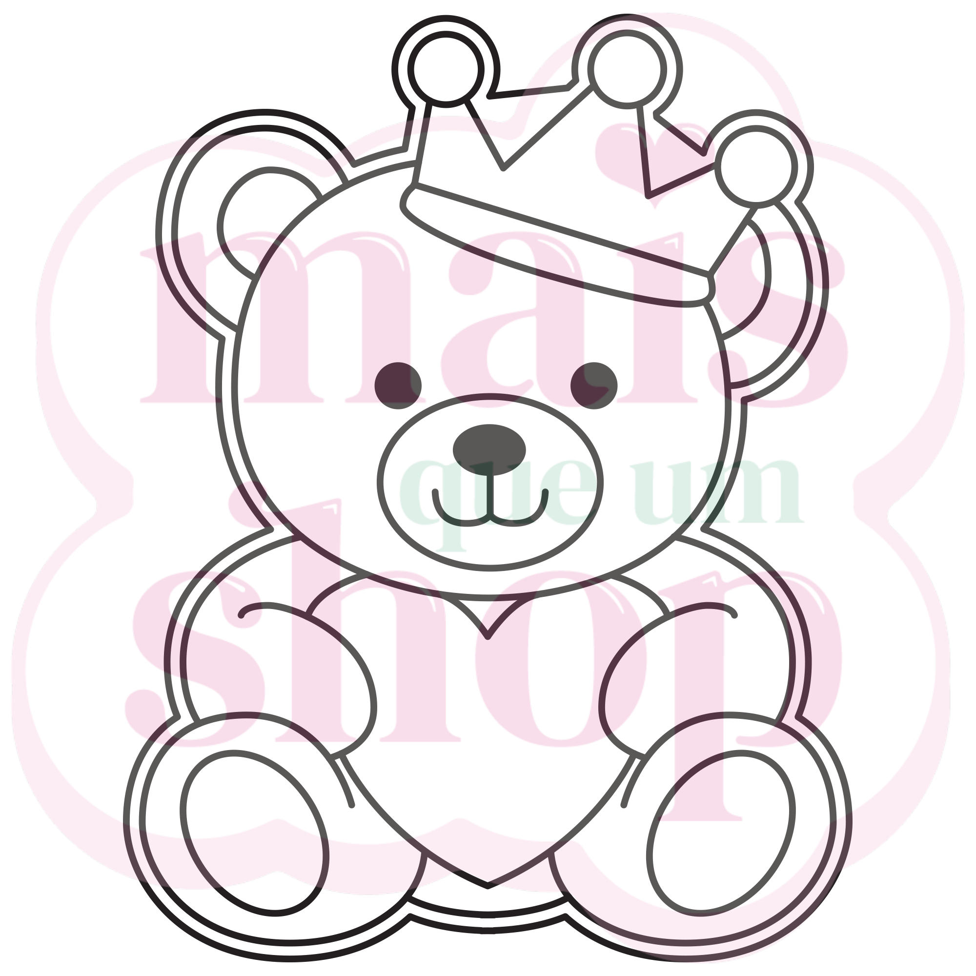 Urso com Coroa