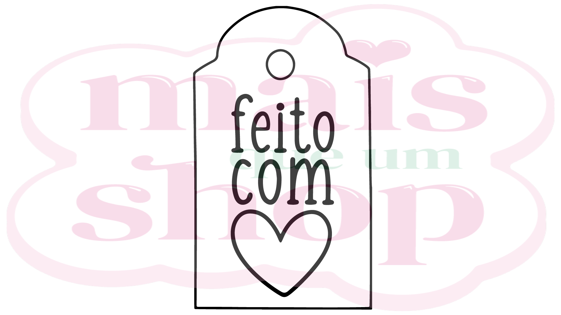 Etiqueta Feita Por Amor